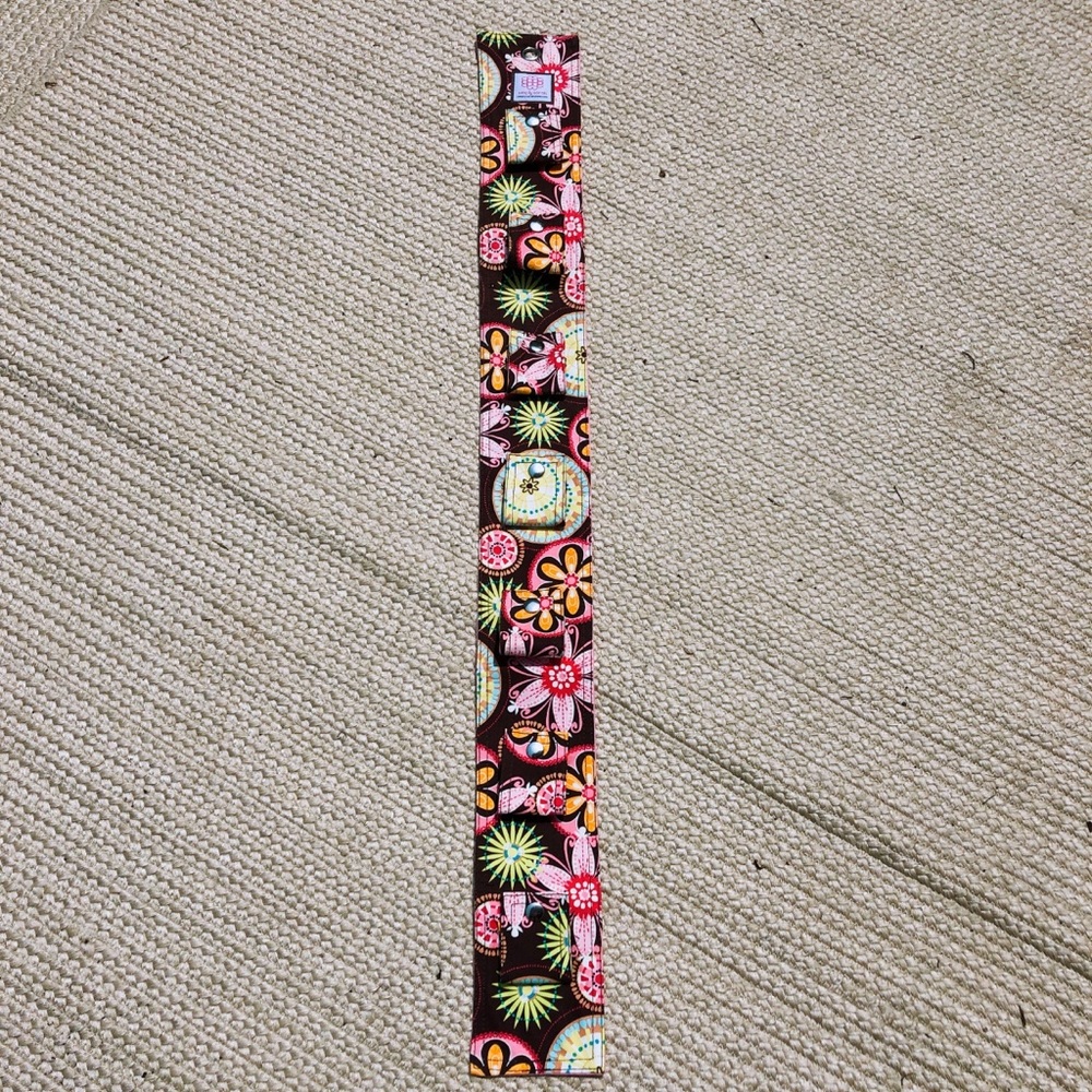 Preppy Floral Bag/Belt Holder
